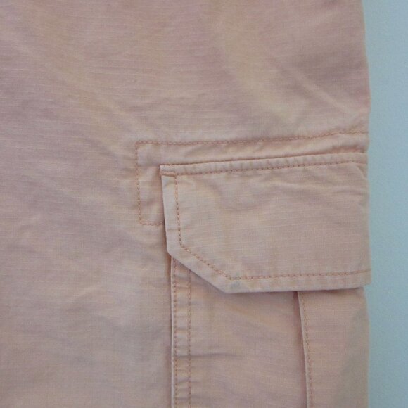 Coral Orange Cotton Vineyard Vines Cargo Shorts Men's 30 - Picture 2 of 7